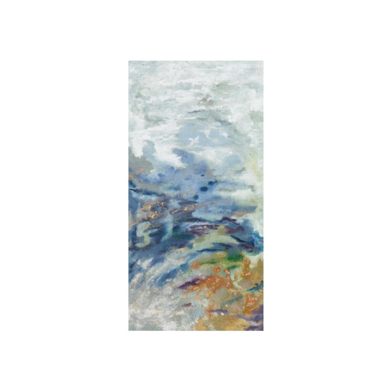 «Light, Cloud, and Wind I» par Derek Shaw - impression sur toile tendue, Or à la main, H 60 po x l 30 po x P 1,5 po