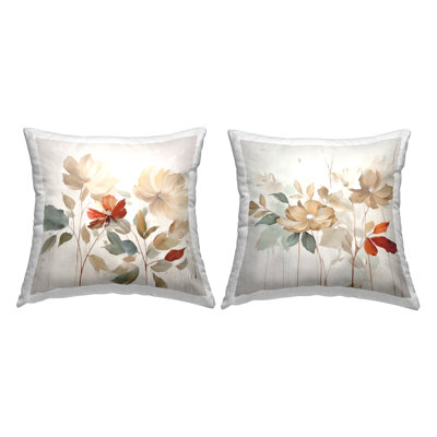 Floral Throw Pillow