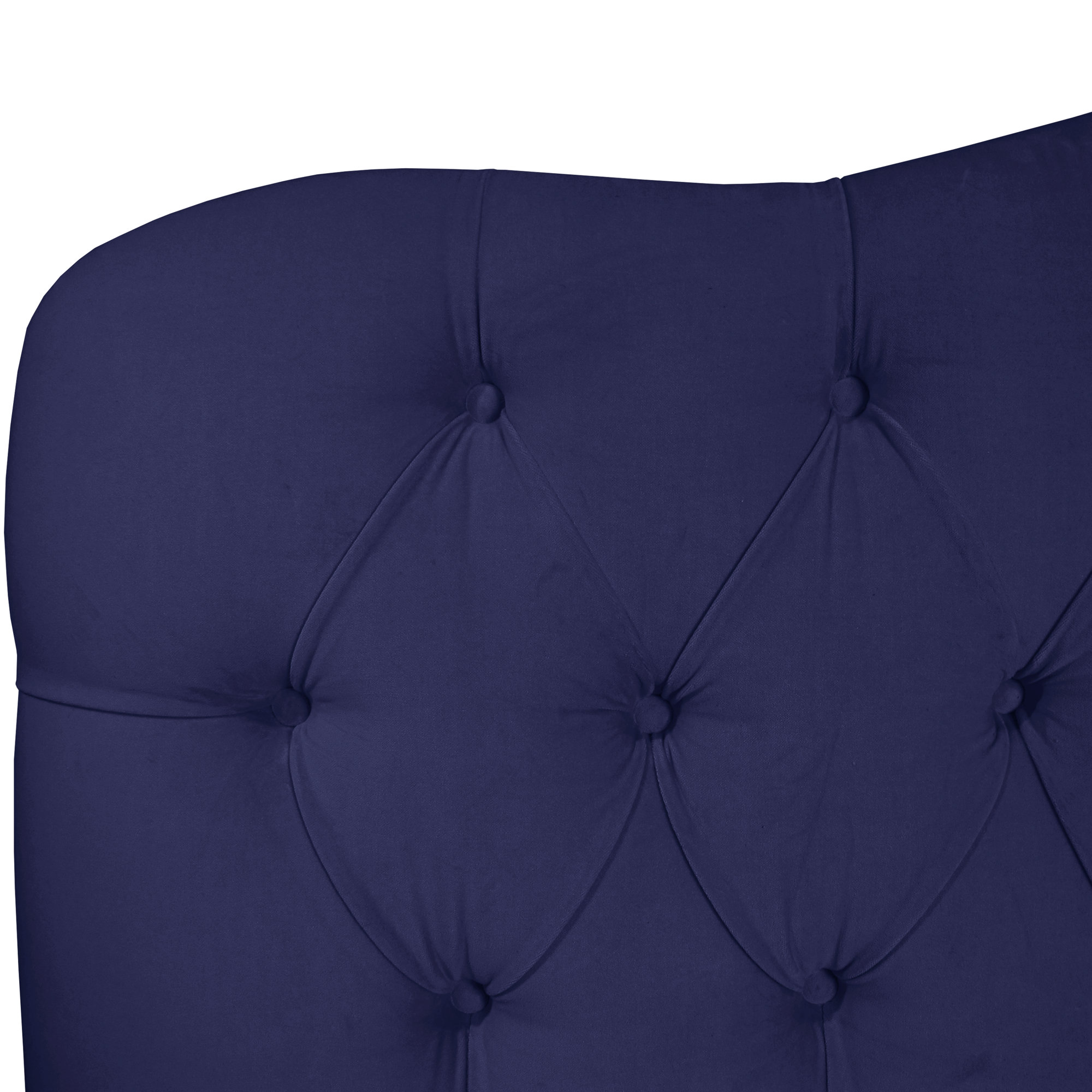 Rodan Upholstered Bed, King, Classic Navy Linen