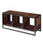 Table basse avec tablette de rangement ouverte Anhat
