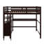 Lit mezzanine double avec tiroirs Jereck Kids-779013495