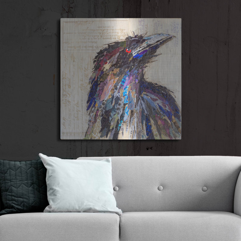 «Raven 2» par St. Hilaire Elizabeth, H 36 po x l 36 po