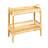 Edgehill Hand Woven Bamboo And Rattan Console Table With Shelf-1133241681
