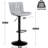 Denan Swivel Adjustable Height Bar Stools, Faux Leather Modern Barstools, Upholstered Counter Stool-994598372-994188633