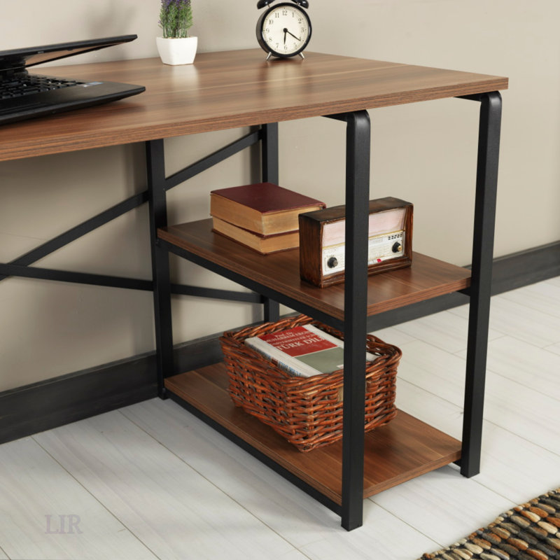 Bureau d'ordinateur et bureau d'écriture Sage