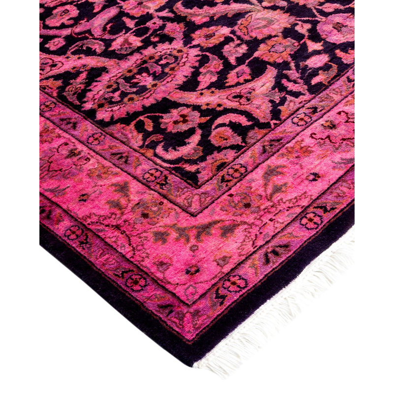 Fine Vibrance One-of-a-Kind 3' 1" X 5' 5" Hand Knotted Area Rug
