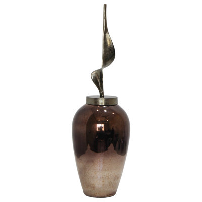 Fouzan Large Urn With Topper