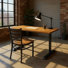 Ensemble de bureau et de chaises Harvest Earth Earth and Iron