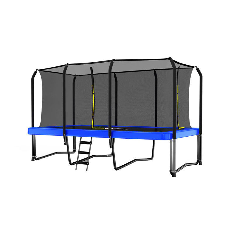 Trampoline d'extérieur carré de gymnastique 10 x 17 pi Maxlead 1500LBS