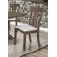 Chaise rembourrée en tissu 2 pièces