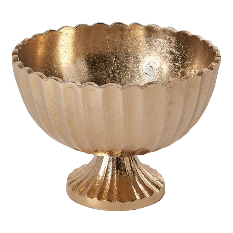 Vase de table Abrams, H 6,25 po x l 8,5 po x P 8,5 po