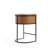 Cosmopolitan Metal Upholstered Counter Stool In Camel-623758590-623758591