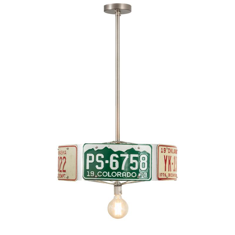 Rustic Lodge 1 - Light LED Pendant