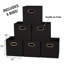 Bacs de rangement ouverts en tissu-164813074