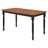 Walnut And Black 5-Piece Rectangular Dining Set