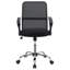 Chaise de bureau pivotante à roulettes