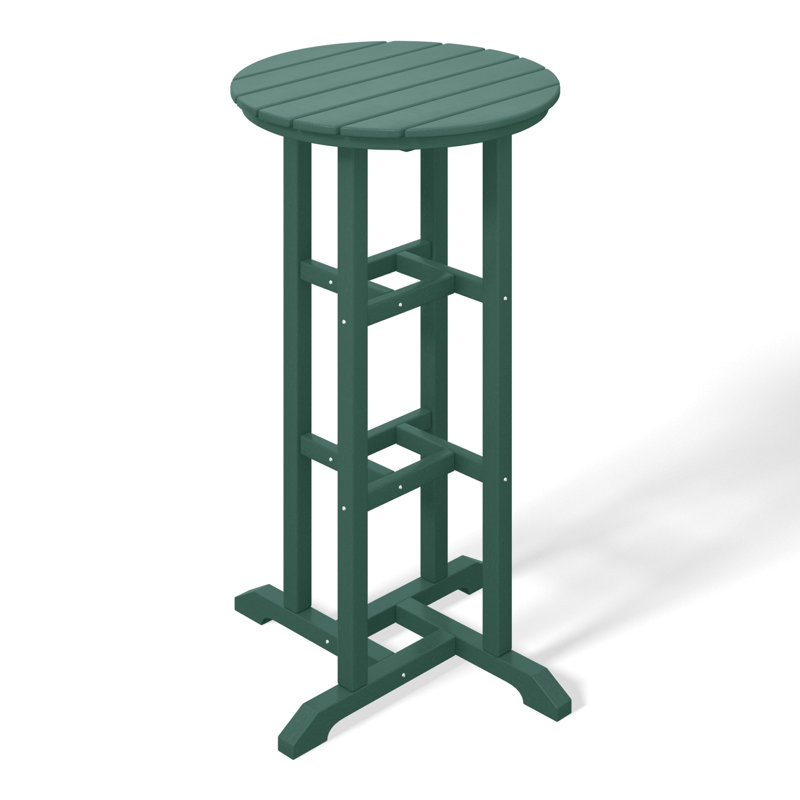 Table de bar d'extérieur Laguna, Vert foncé,  42'' H X 24'' D X 24'' W