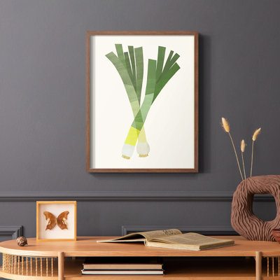 Organic Veg II Framed Print - Solid Wood
