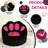 Cute Cat Paw Compression Beanbag Chair With Pockets And Handles-201134464