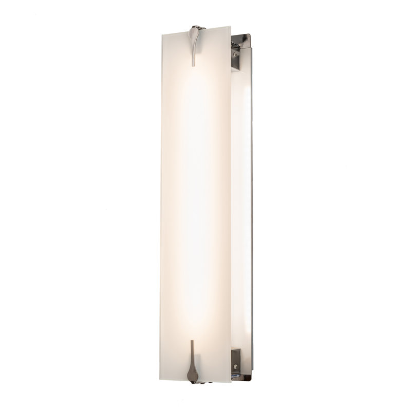 Akranes LED Flush Mounted Sconce, Chrome