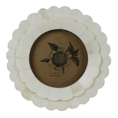 Petal Round Frame - 4 Inch