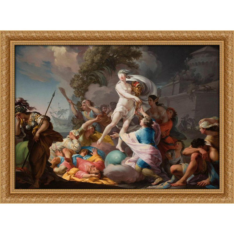 Fortune (1754), 24" H x 32" W