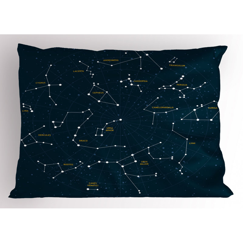 Taie décorative constellation, Simple