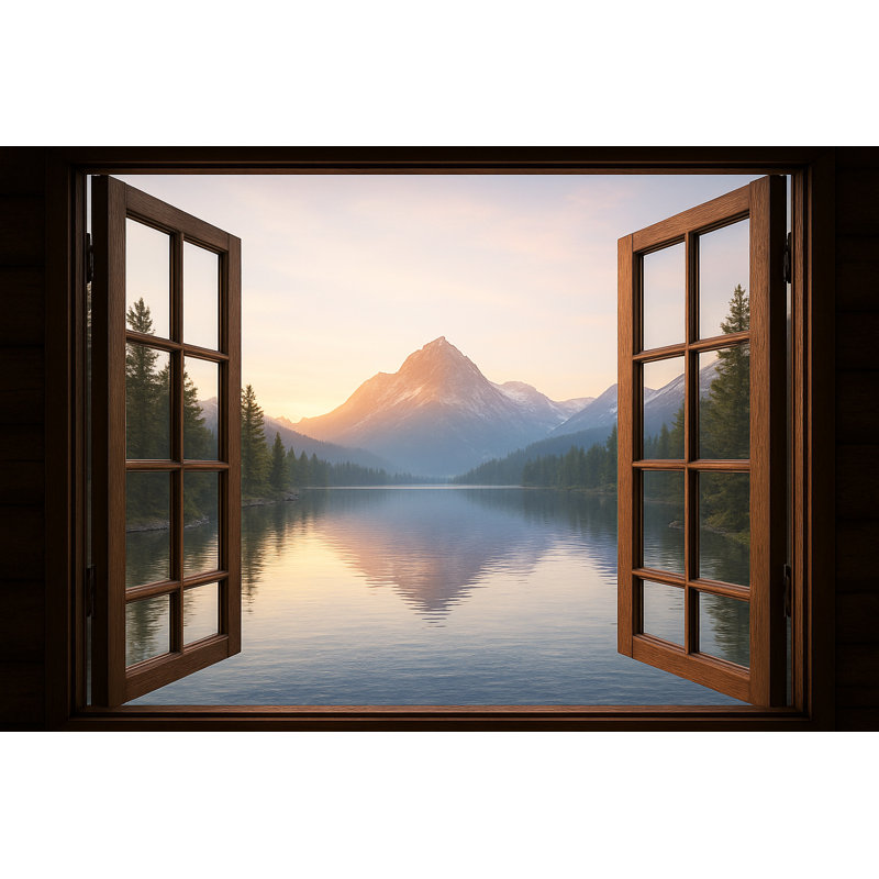 Soft Sunrise in Mountain Silence