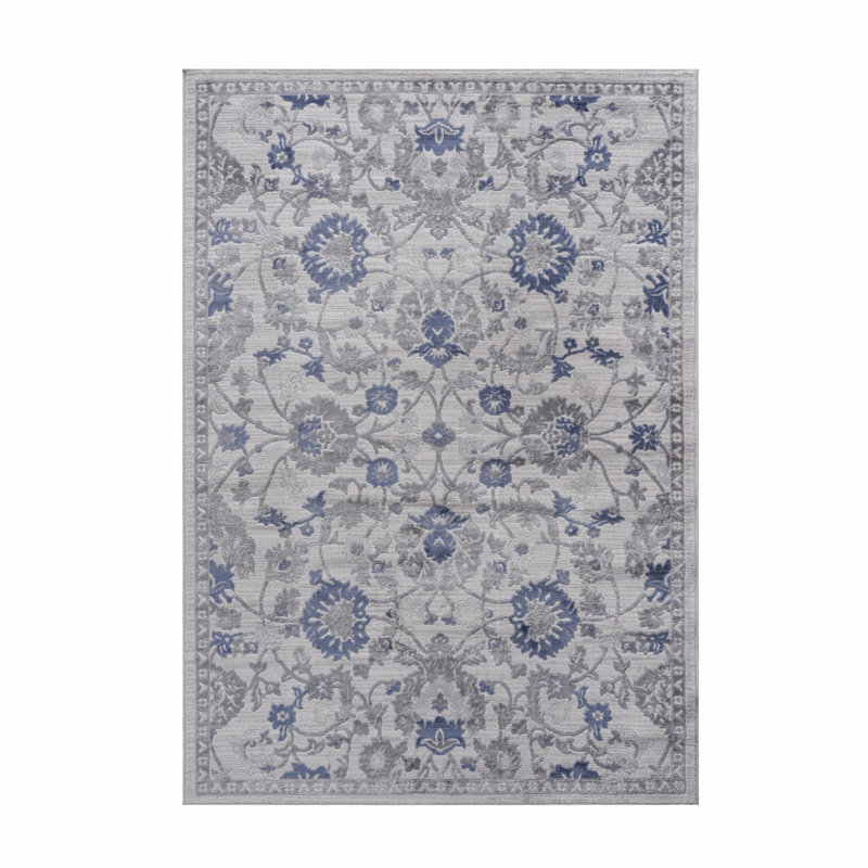 Oriental Area Rug, Indoor Rug For Living Room Bedroom, Office, Rectangle 6'7" x 7'9"