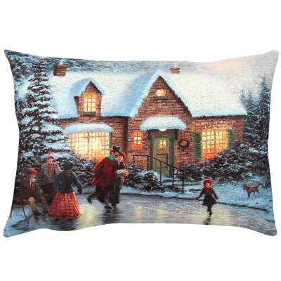 Coussin lavable de qualité supérieure avec housse amovible, 13 x 19 po, 50% coton / 50% polyester | Rembourrage en silicone, fermeture à glissière dissimulée, repassable | Parfait pour la décoration intérieure, les canapés et le confort d'assise