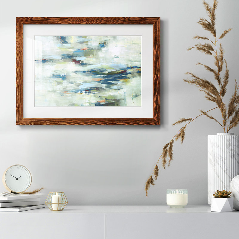 «Drifting Through Dreams», art mural grandiose et encadré sous verre acrylique, Érable, H 14 po x l 20 po x P 1,5 po