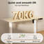 Adjustable Metal Base Standing Desk-206988054