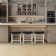 Rexalynn Upholstered Counter Stool with Solid Wood Frame