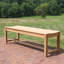 Bayhead Outdoor Teak Dining Bench