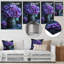 Mauve hortensia ferme charme II - impression d'art mural hortensia-596998771-596998772