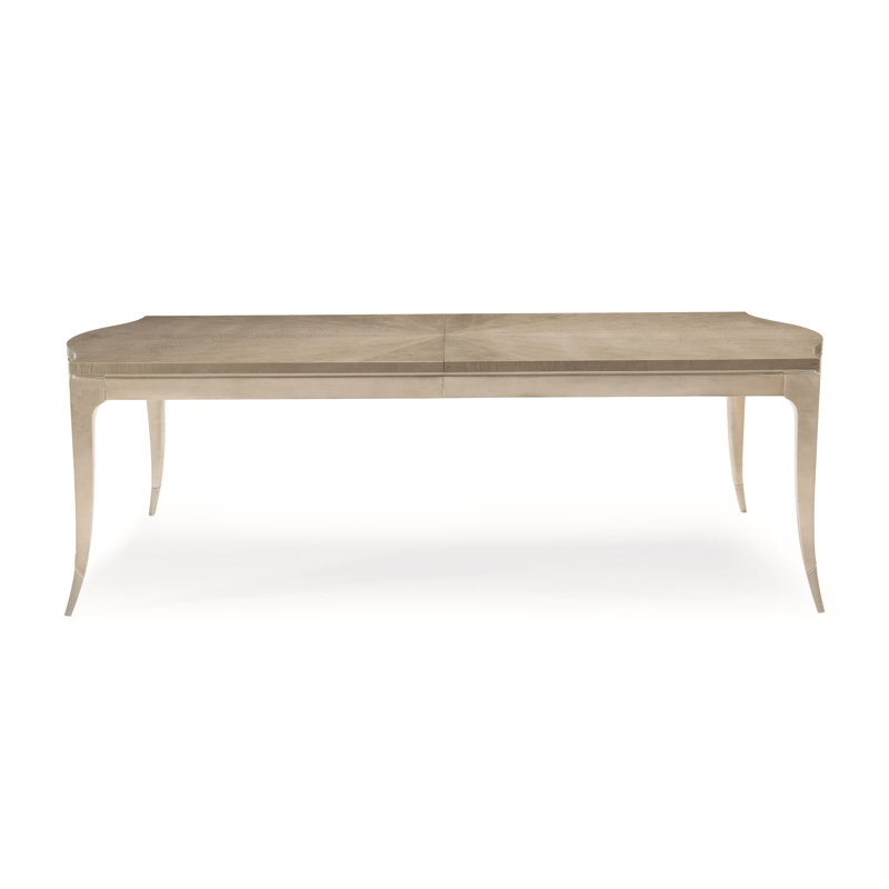 Caracole Classic Maple Metal Base Dining Table