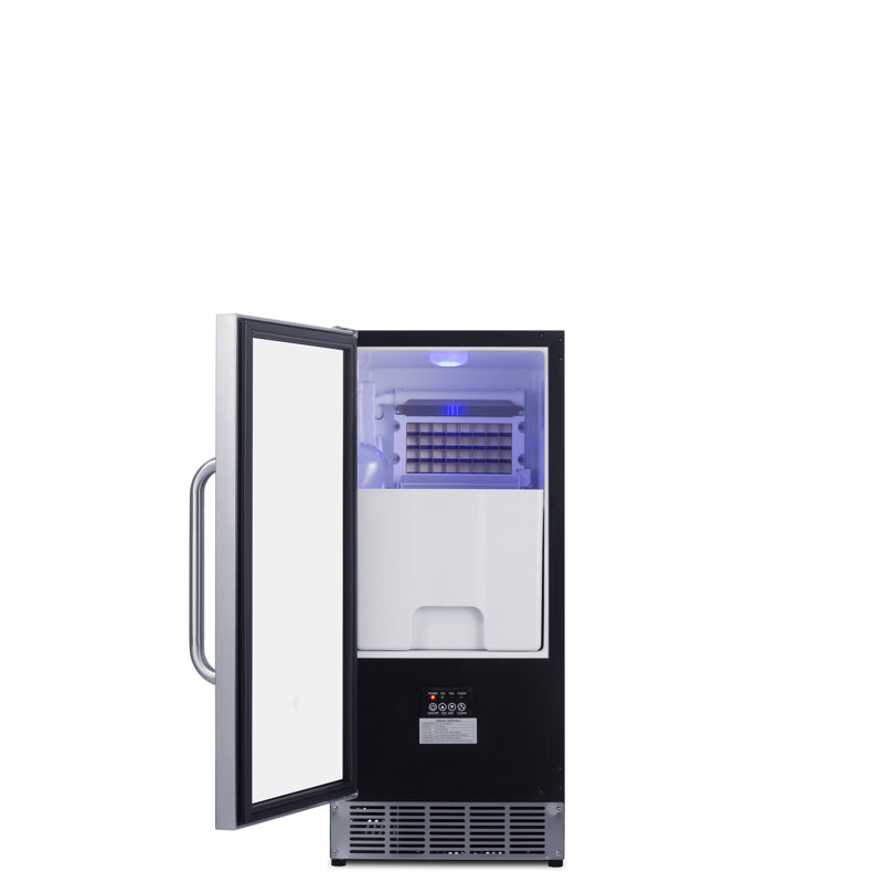 Summit Appliance Built-In 45 lb. Clear Icemaker