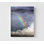 Photographie encadrée arc-en-ciel, décor de photographie de chambre de bébé, impression de photo de ciel, impression de jour de pluie, art mural arc-en-ciel, photo de ciel nuageux, art mural encadré