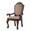 Chaise avec accoudoirs en tissu Elyanna-693301055