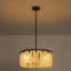 Lustre tambour en verre 4 lumières-611746809