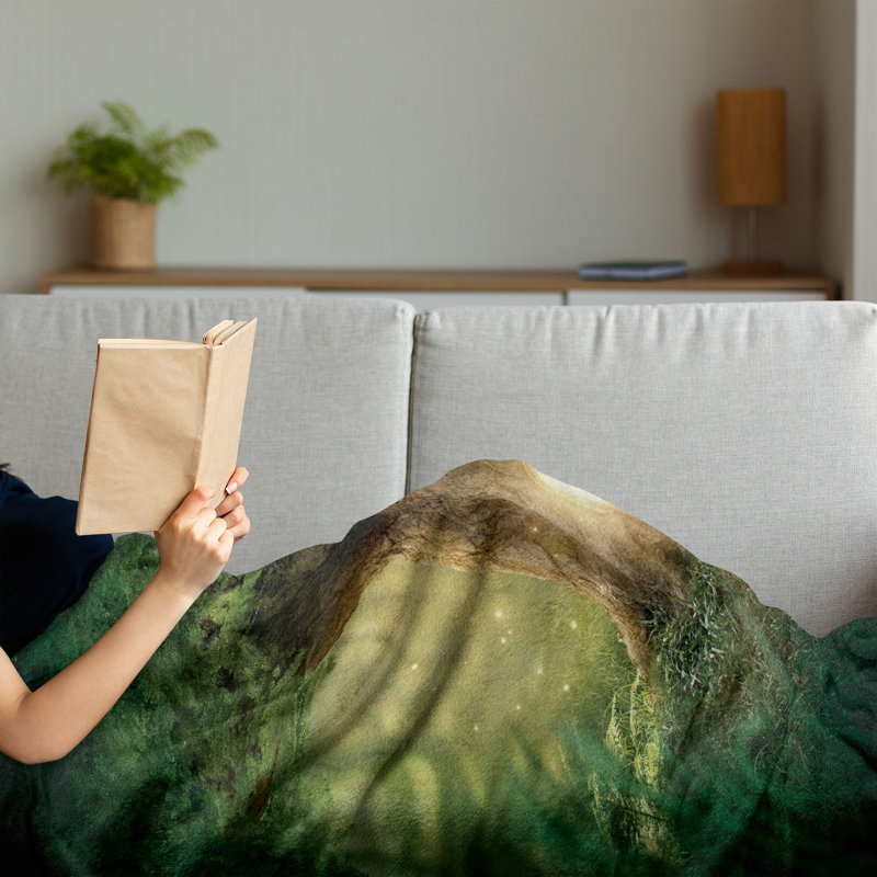 Hand Woven Throw Blanket, 60" x 80"