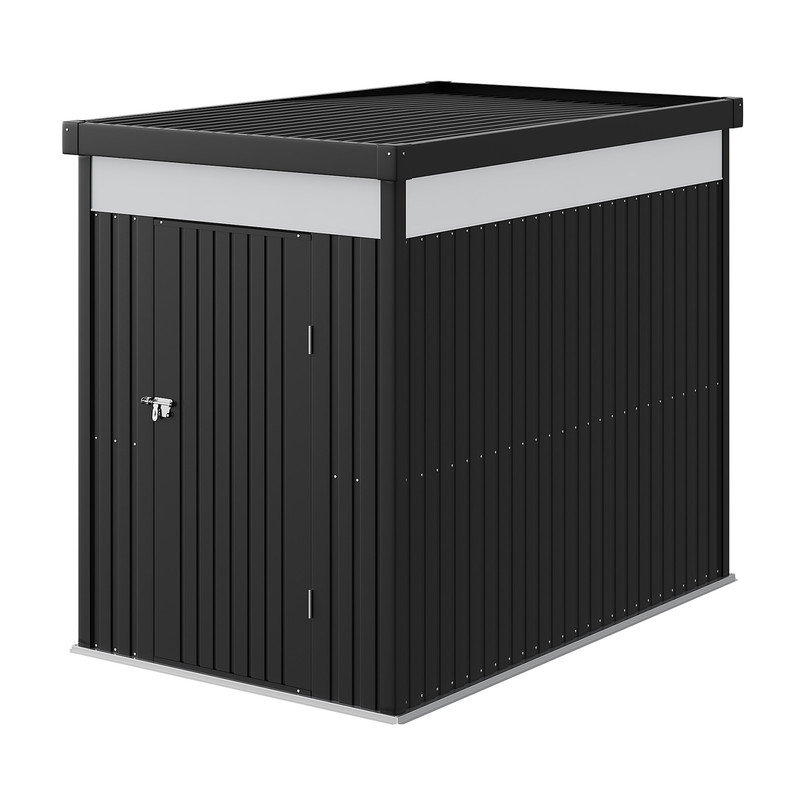 5.3 x 8.5FT Outdoor Metal Garden Storage Shed,