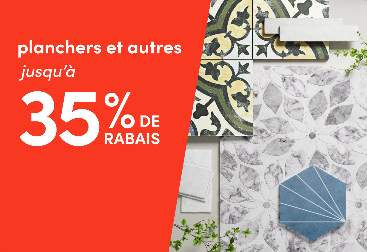 planchers et autres en solde