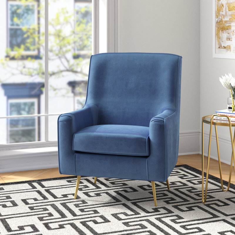 Fauteuil Addi, Chantel Parisian Performance Velvet