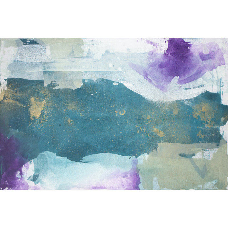 Royal Velvet II by Julia Contacessi - Wrapped Canvas Art Prints, 30cm H x 46cm W