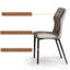 Ensemble de table de salle à manger moderne et simple haut de gamme