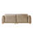86.71 " Velvet Sofa
