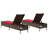  Patio Sun Lounger Brown