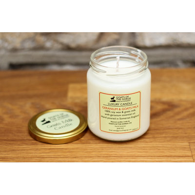 Geranium Scented Jar Candle