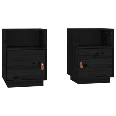 40cm W Solid Wood Bedside Table